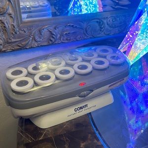 Conair hot rollers full set with case and pins